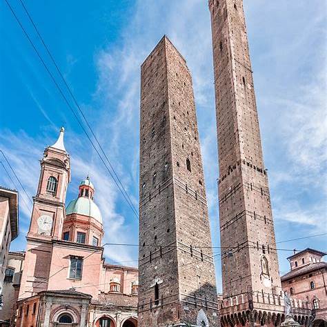 The Two Towers of Bologna